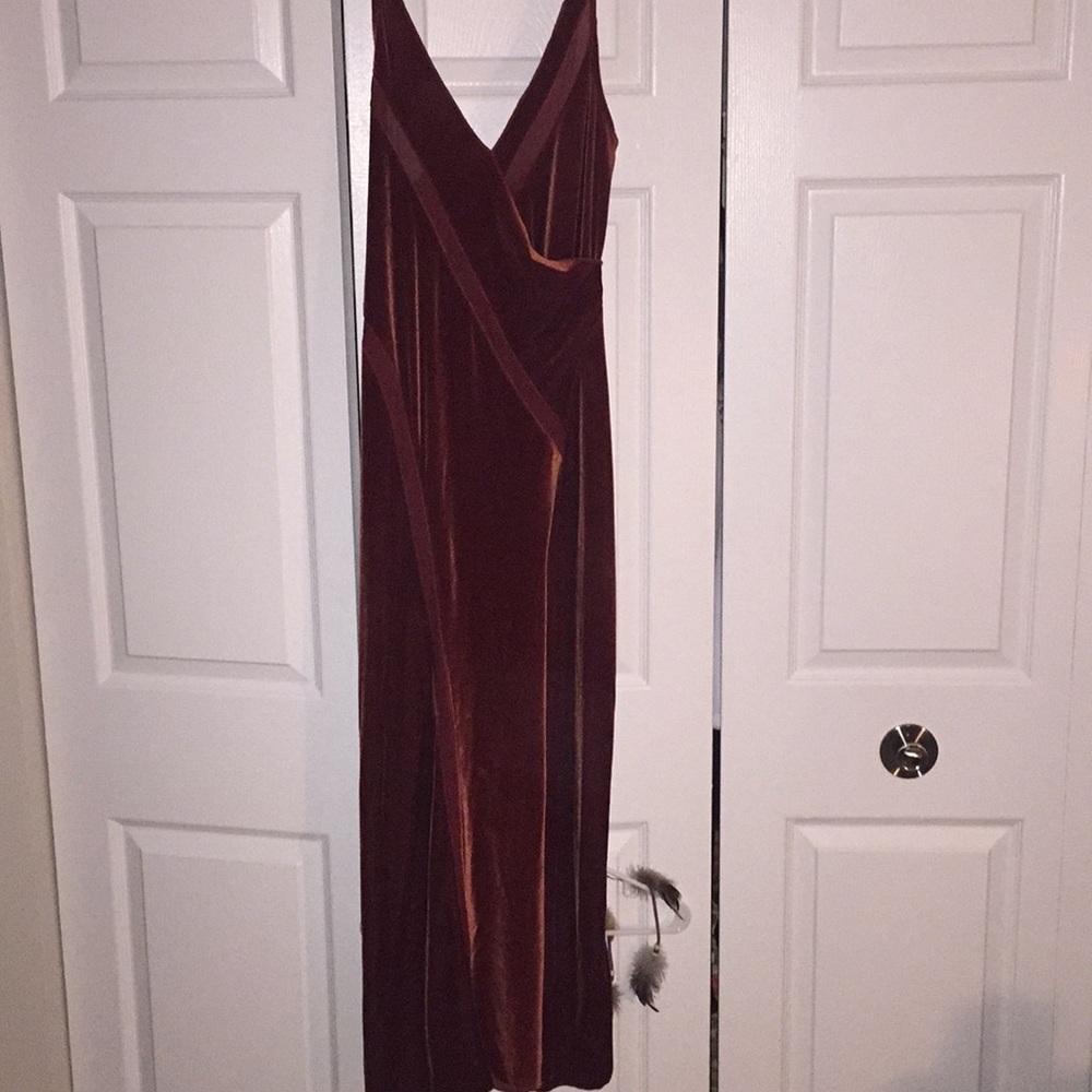 Maxi velvet Free People dress